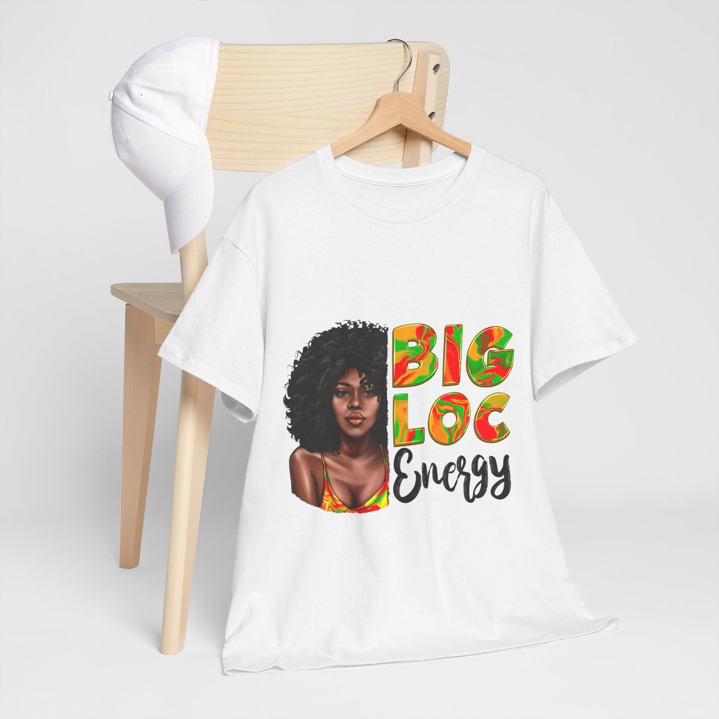 Big Loc Energy Unisex Heavy Cotton Tee