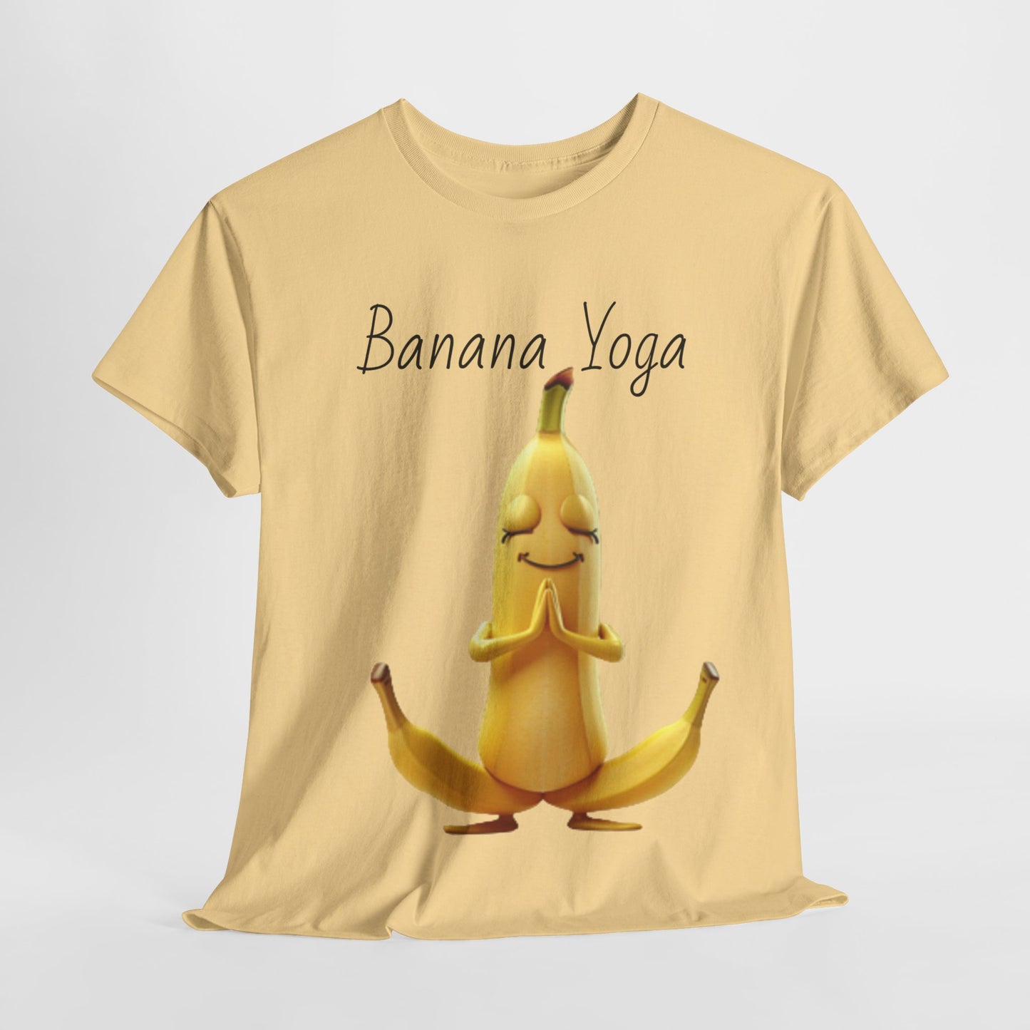 Banana Yoga Unisex Heavy Cotton Tee