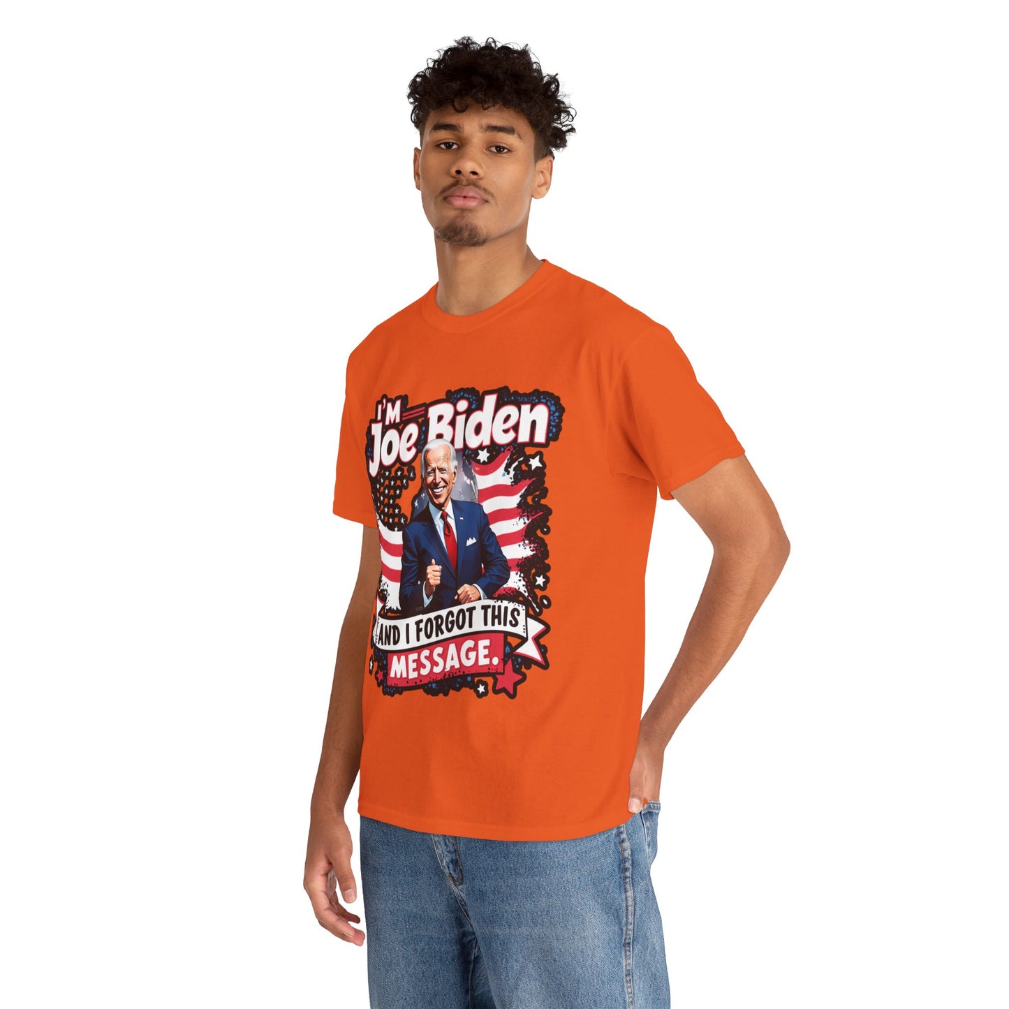 Biden I Forgot Unisex Heavy Cotton Tee