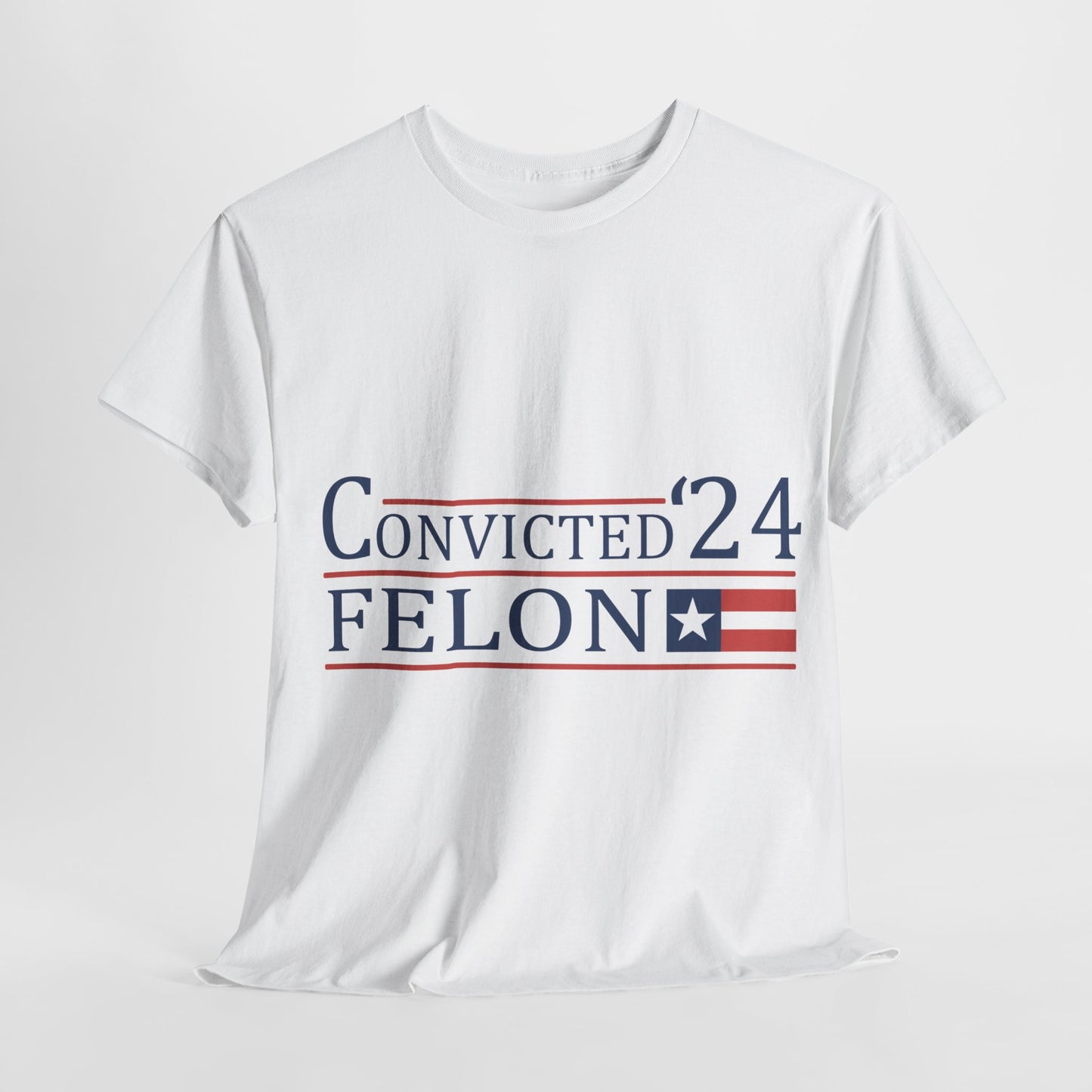 Convicted Felon Unisex Heavy Cotton Tee