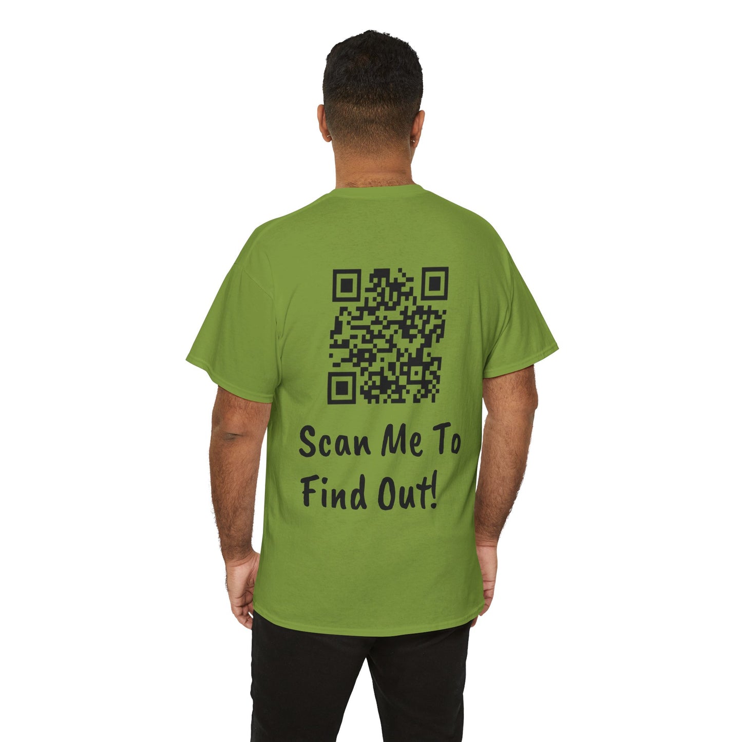 QR Code Unisex Heavy Cotton Tee