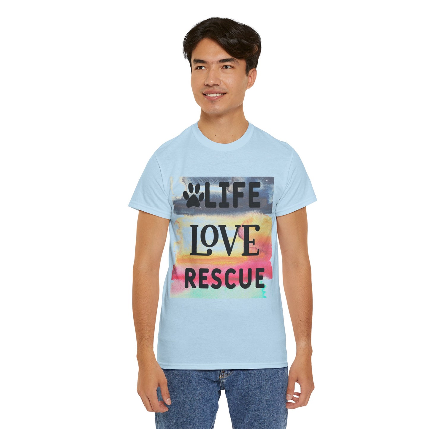 Life Love Rescue Unisex Heavy Cotton Tee