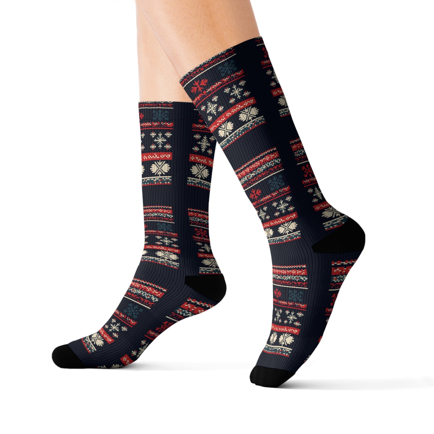 Ugly Sweater Collection 8 Sublimation Socks