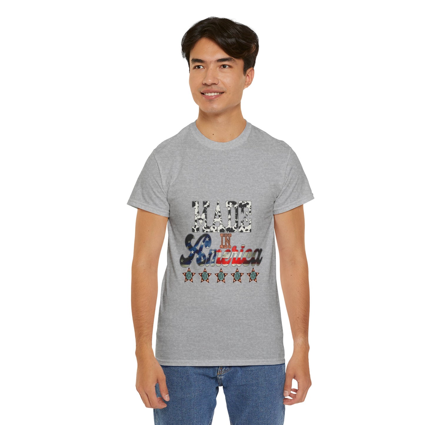 Made In America Unisex Heavy Cotton Tee