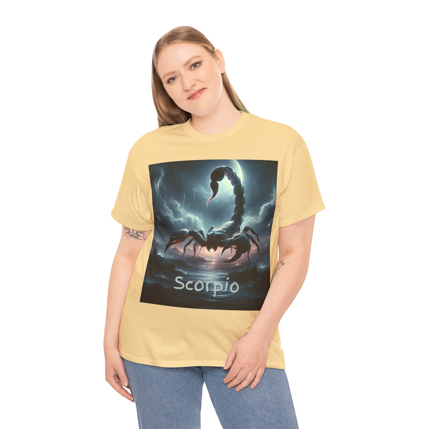 Scorpio Unisex Heavy Cotton Tee