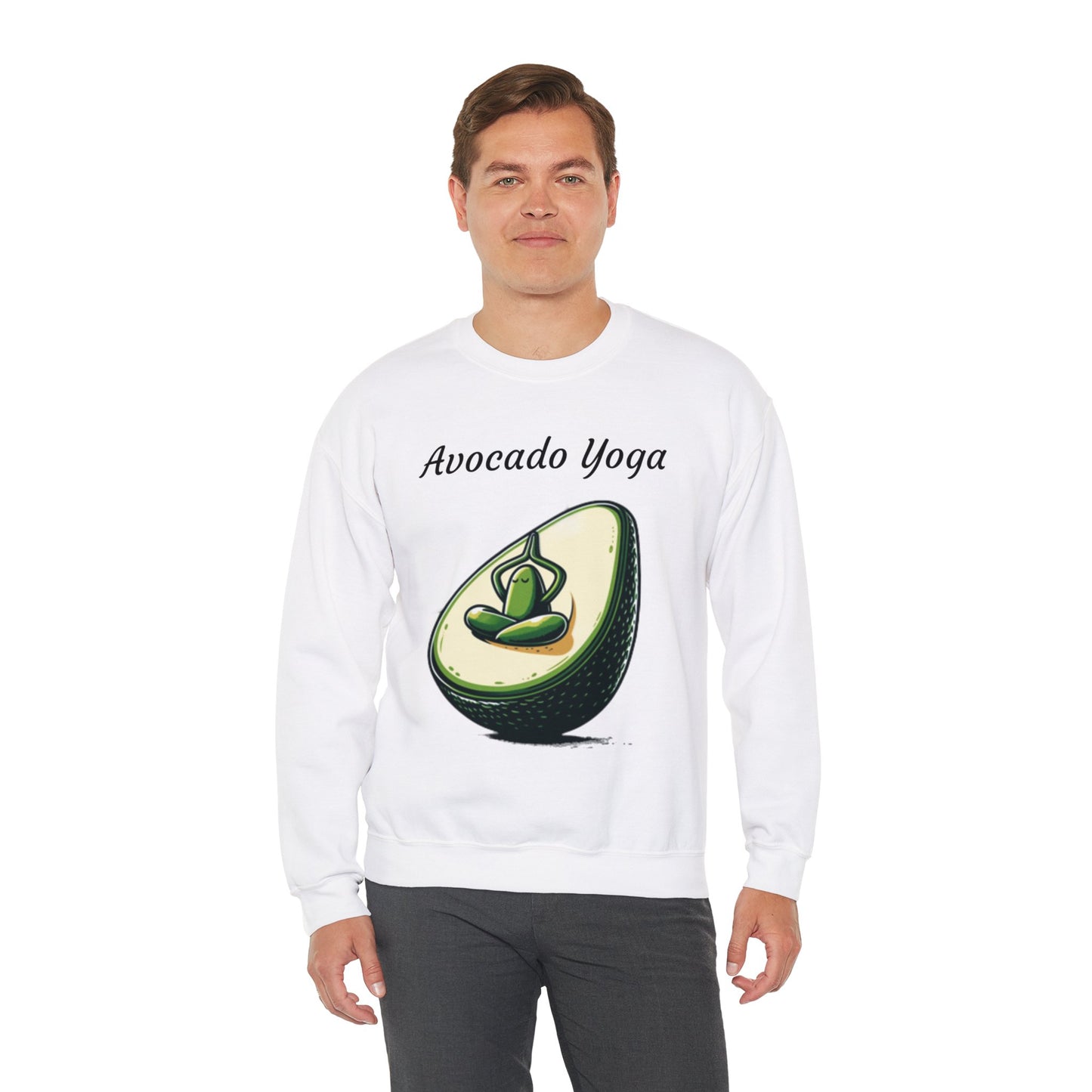 Avocado Yoga Unisex Heavy Blend™ Crewneck Sweatshirt