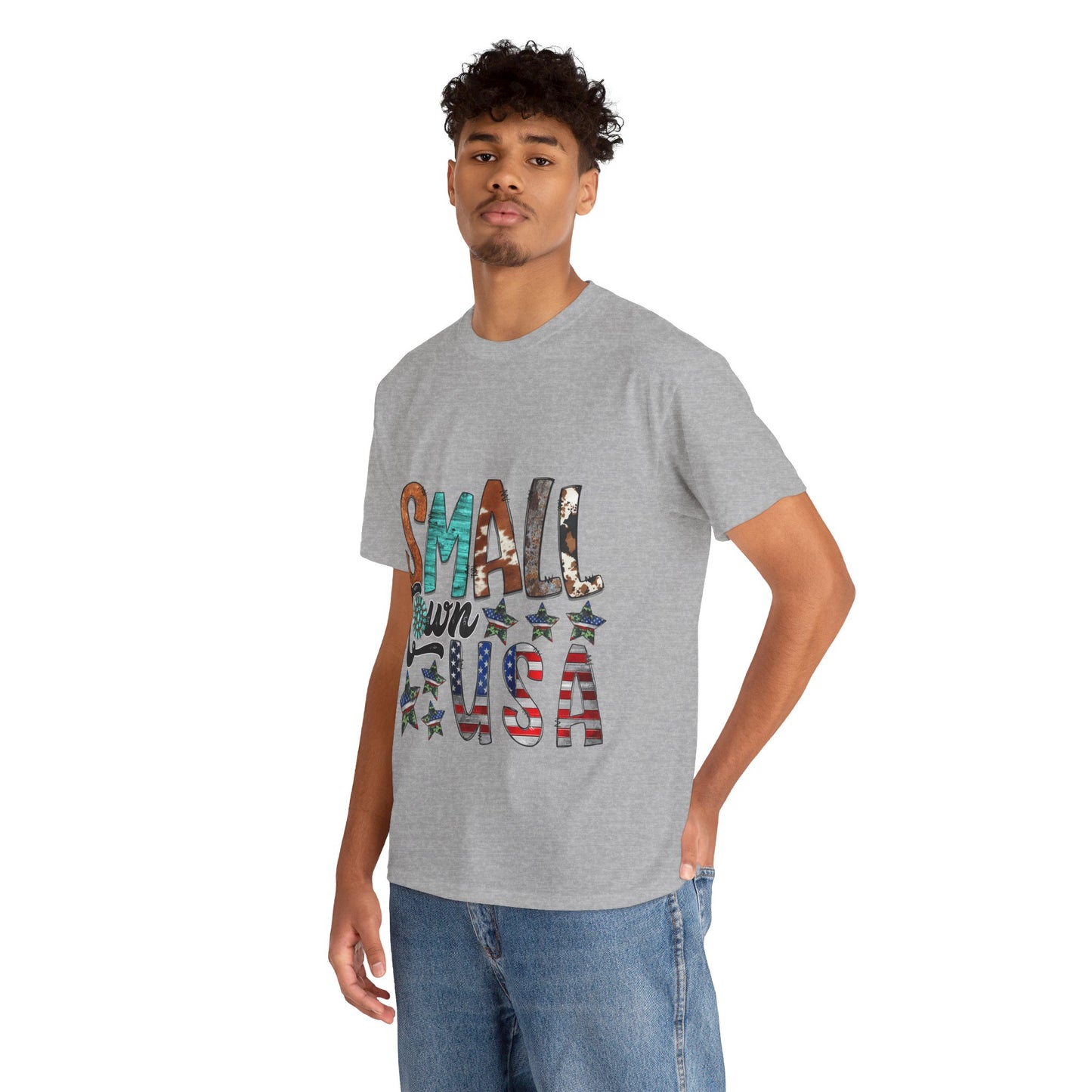 Small Town USA Unisex Heavy Cotton Tee