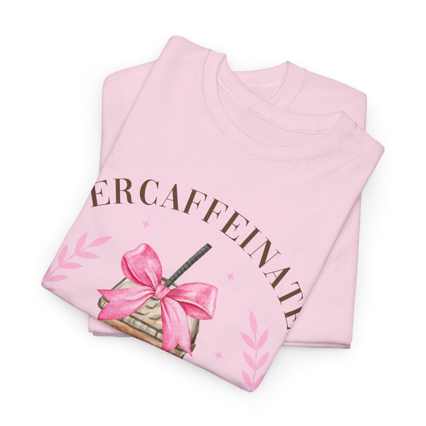 Over-caffeinated Mom Unisex Heavy Cotton Tee