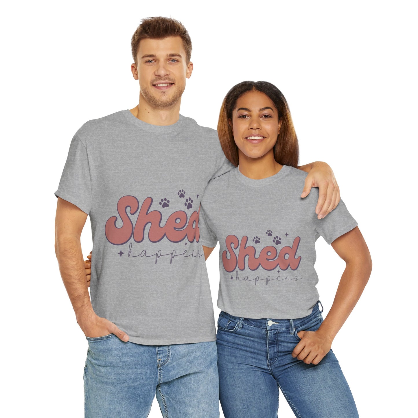 Shed Happens Unisex Heavy Cotton Tee