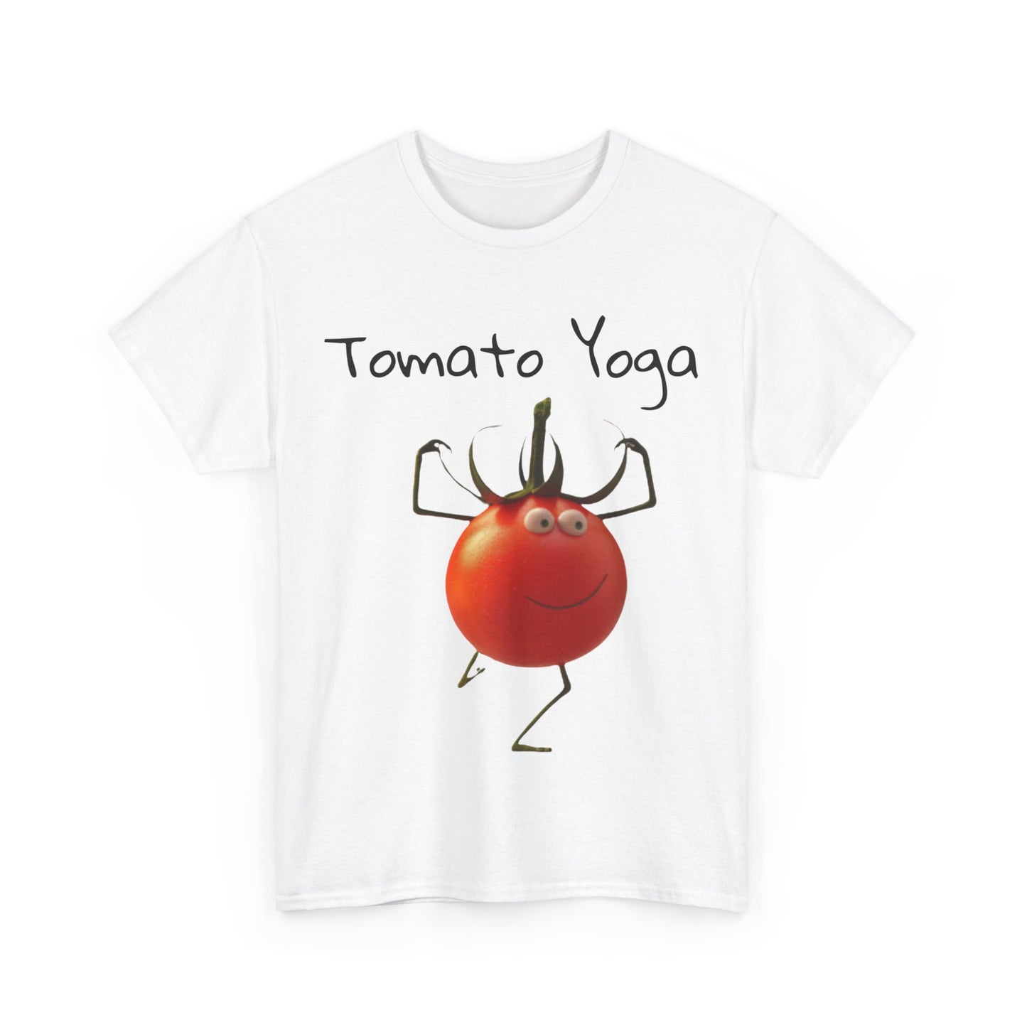 Tomato Yoga Unisex Heavy Cotton Tee