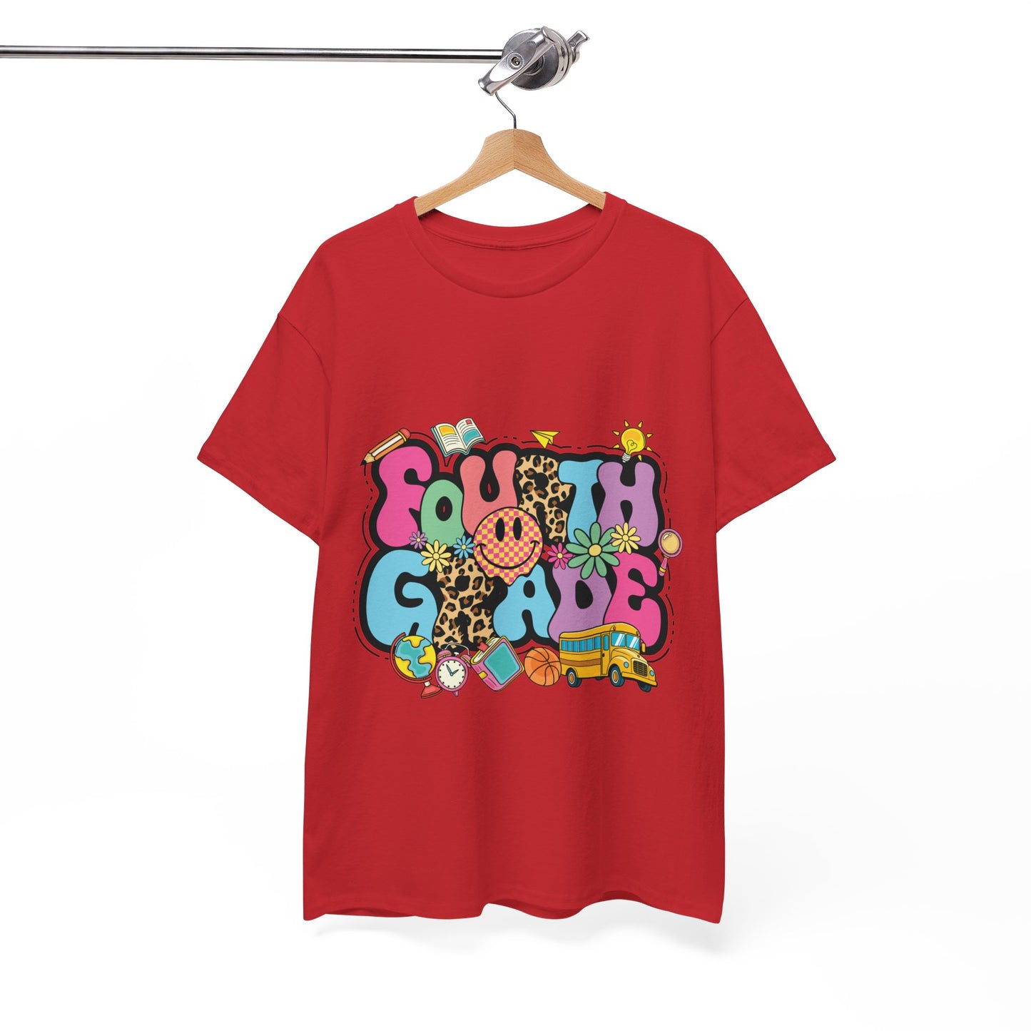 Fourth Grade Unisex Heavy Cotton Tee