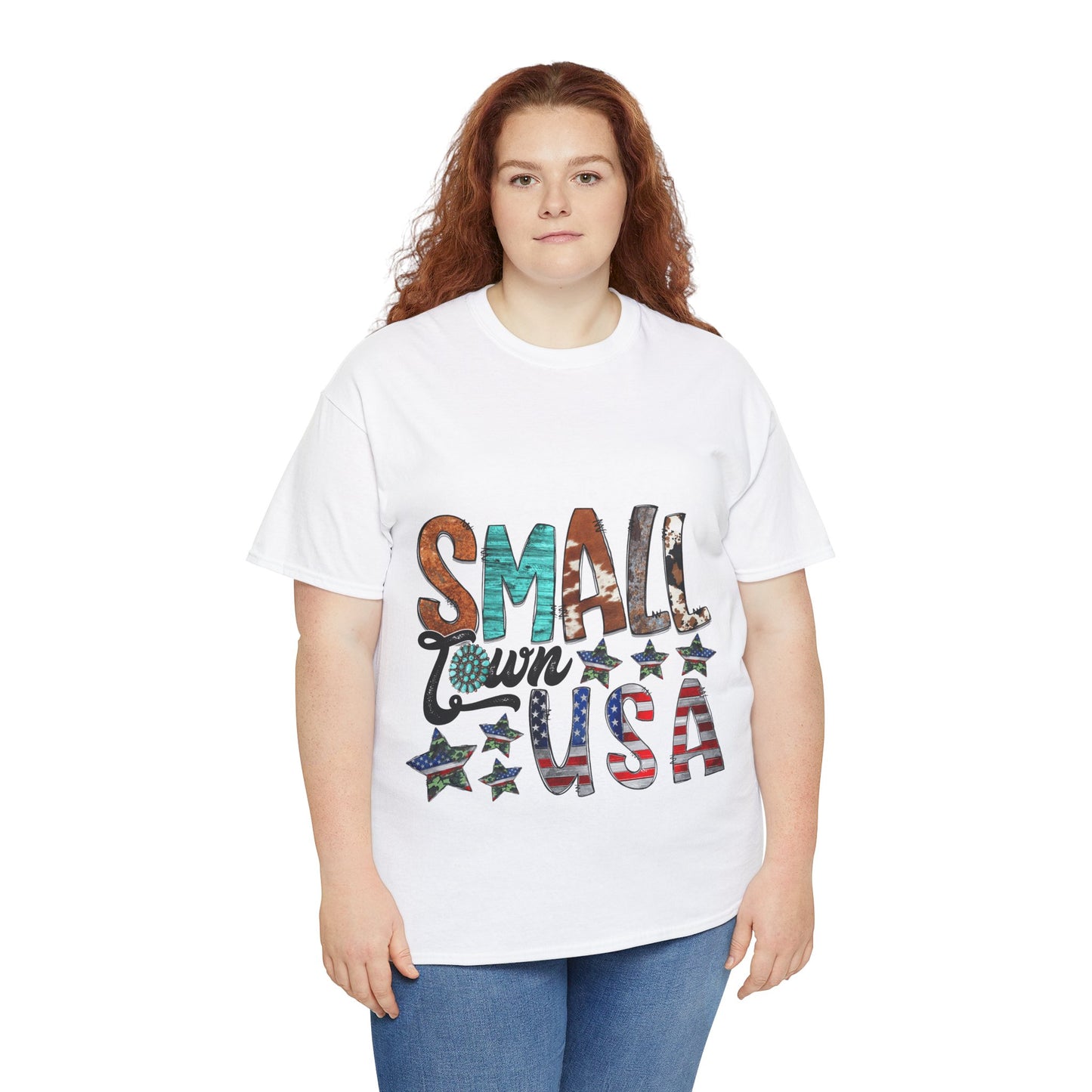 Small Town USA Unisex Heavy Cotton Tee