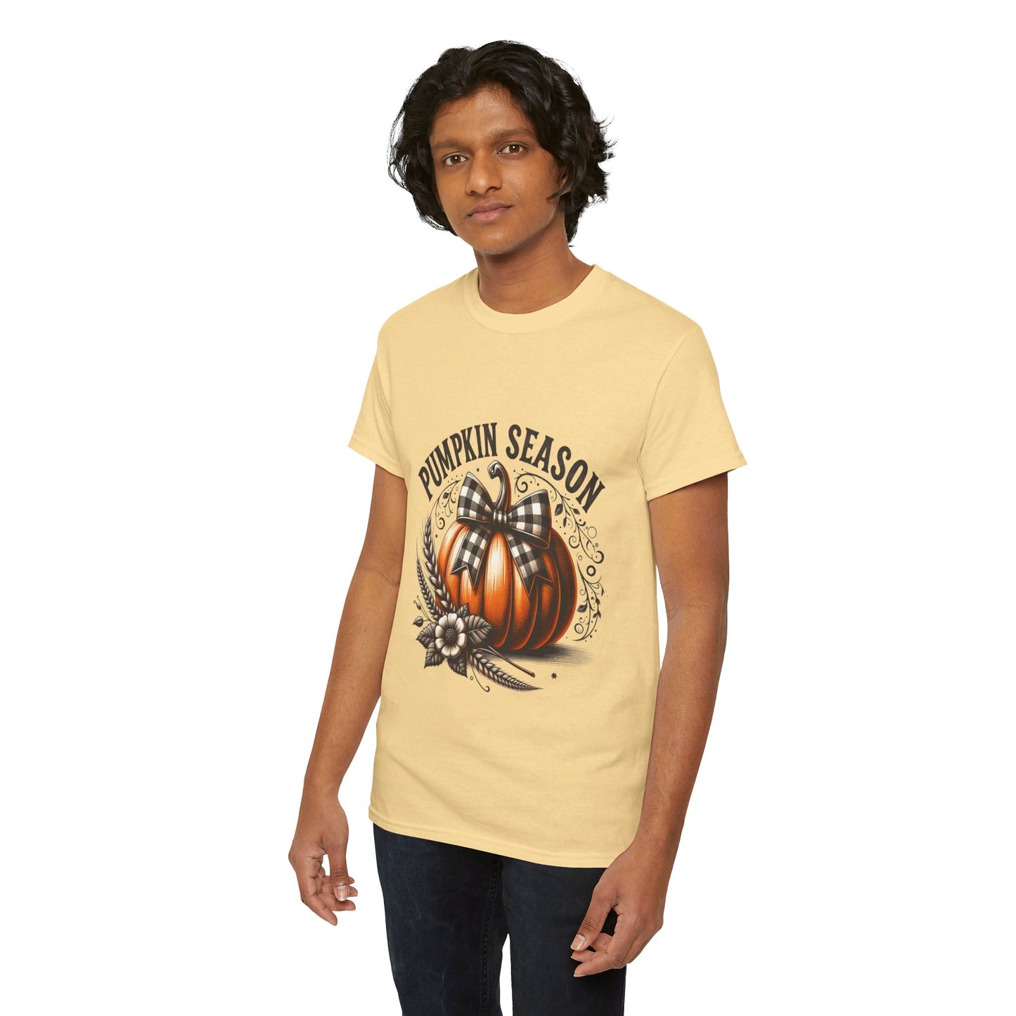 Pumpkin Season Unisex Heavy Cotton Tee