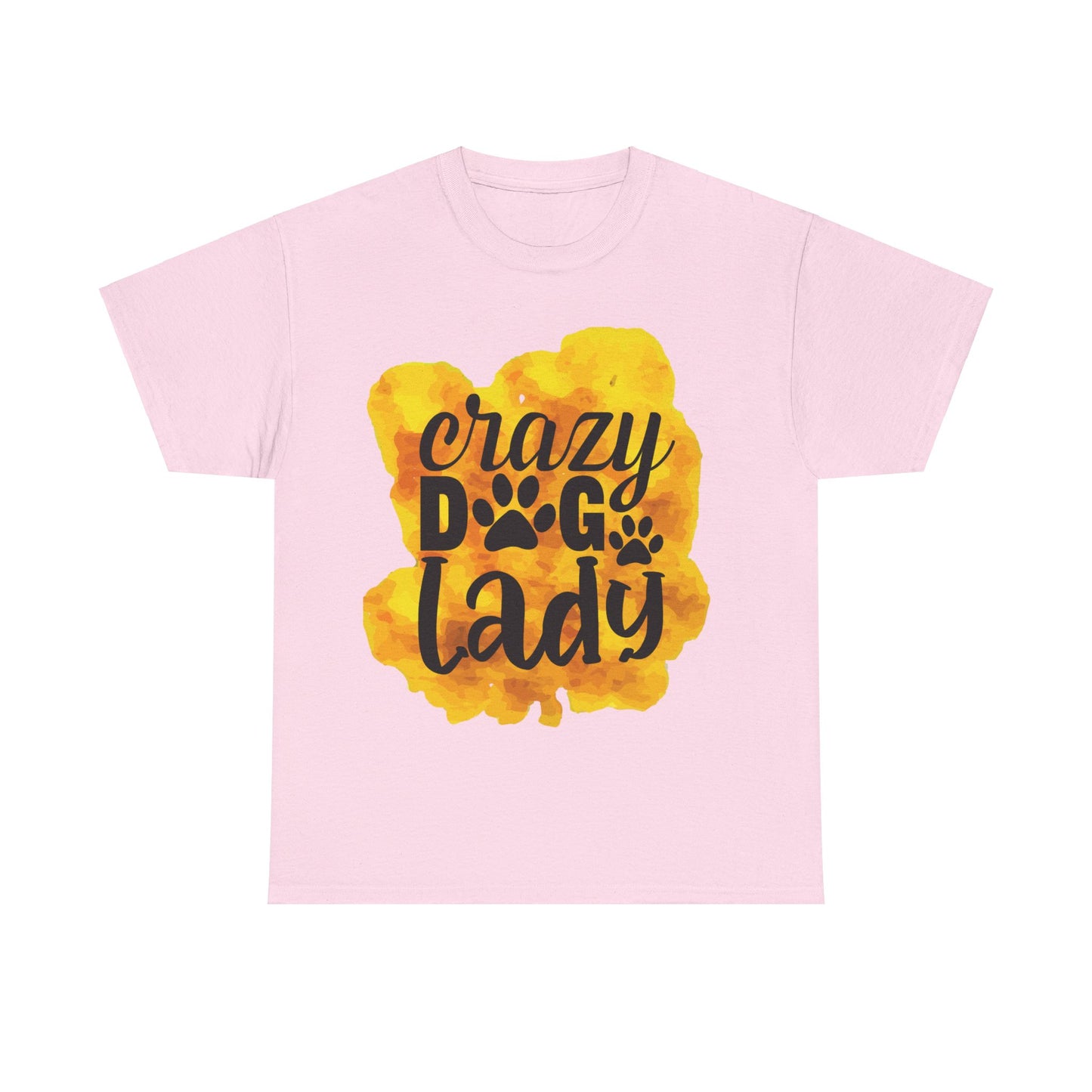 Crazy Dog Lady Unisex Heavy Cotton Tee