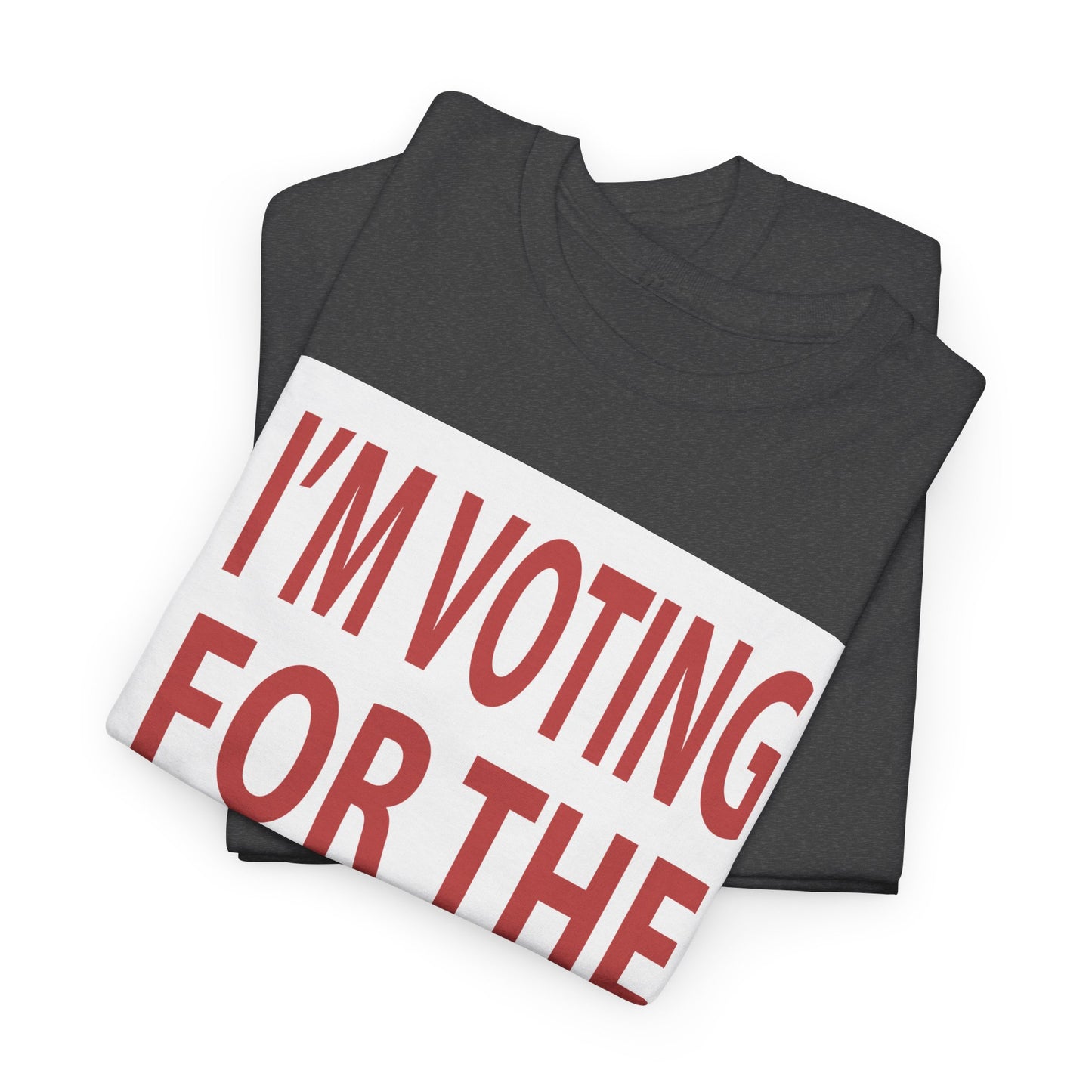 Voting For A Felon Unisex Heavy Cotton Tee