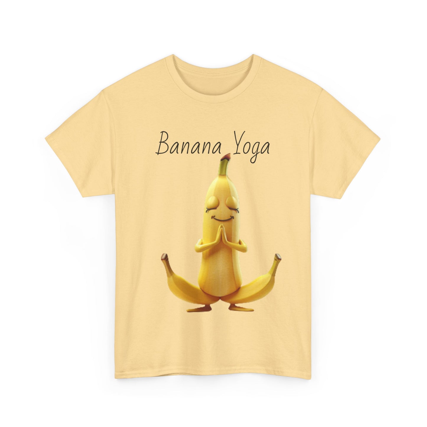 Banana Yoga Unisex Heavy Cotton Tee