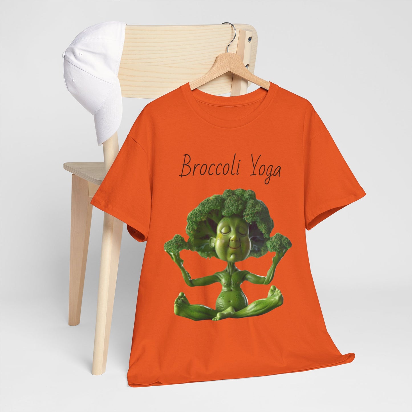 Broccoli Yoga Unisex Heavy Cotton Tee