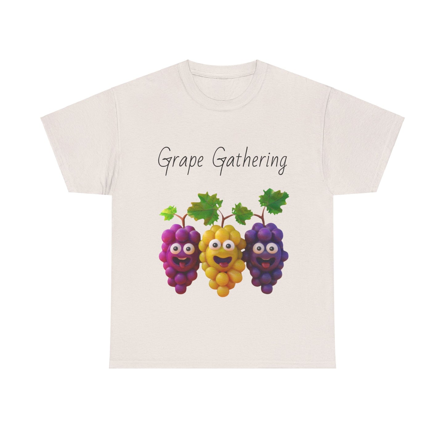 Grape Gathering Unisex Heavy Cotton Tee