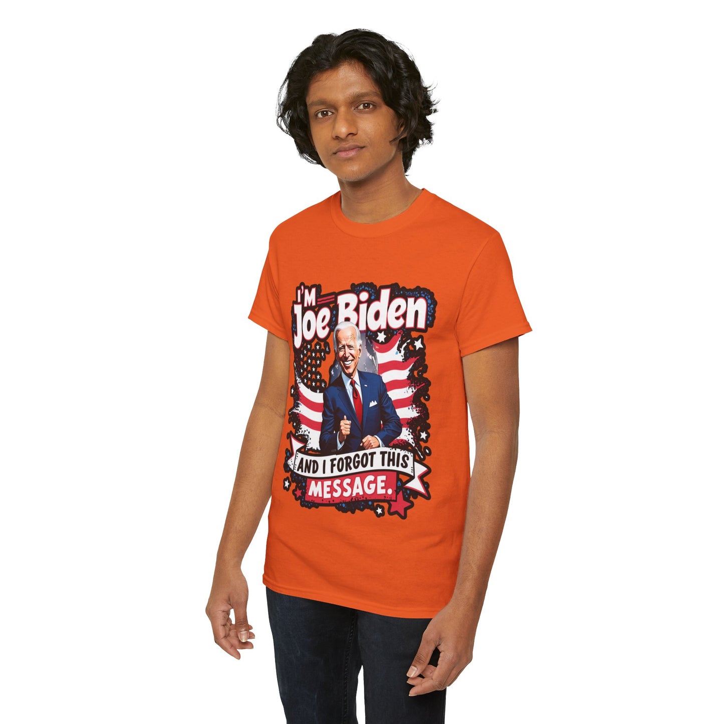 Biden I Forgot Unisex Heavy Cotton Tee