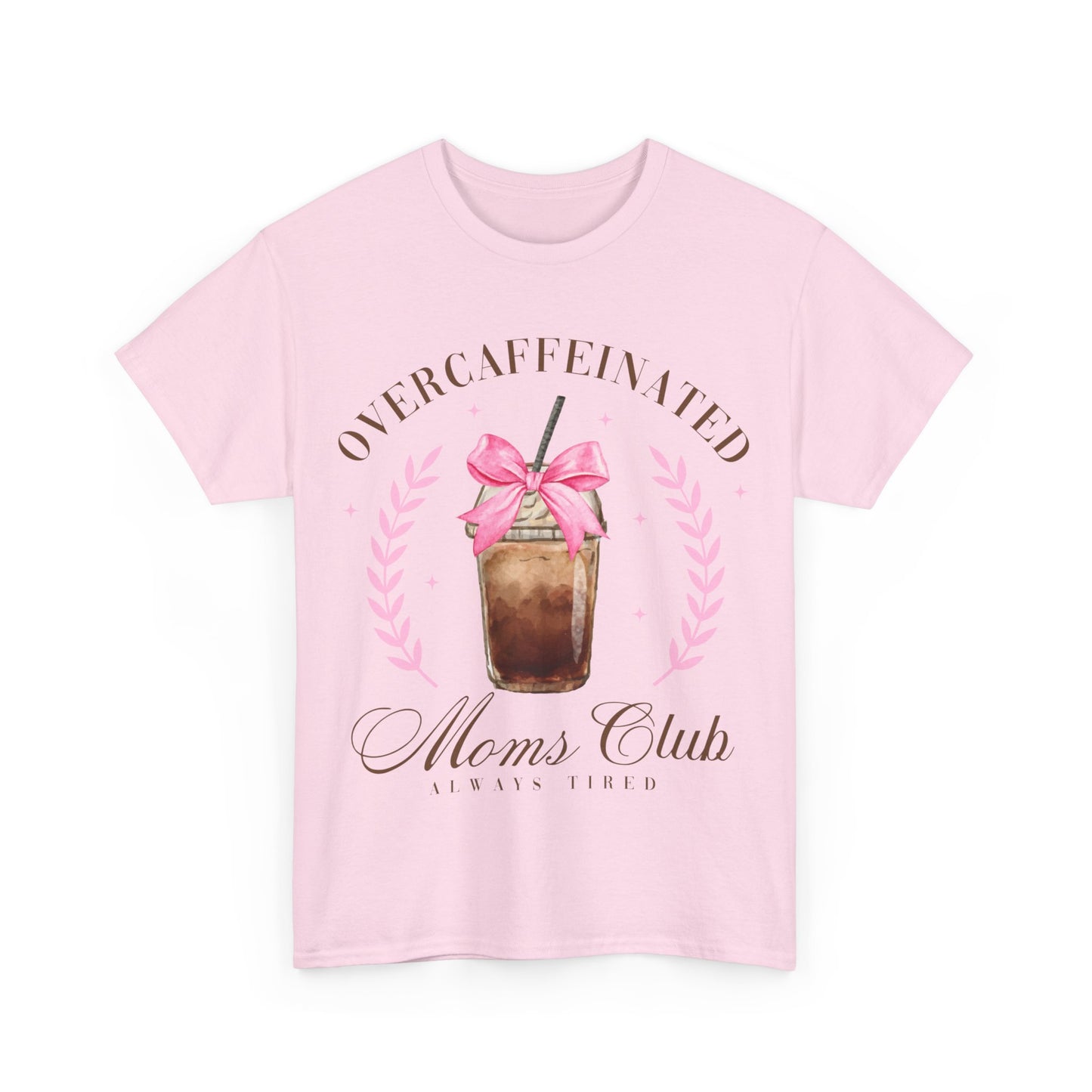 Over-caffeinated Mom Unisex Heavy Cotton Tee