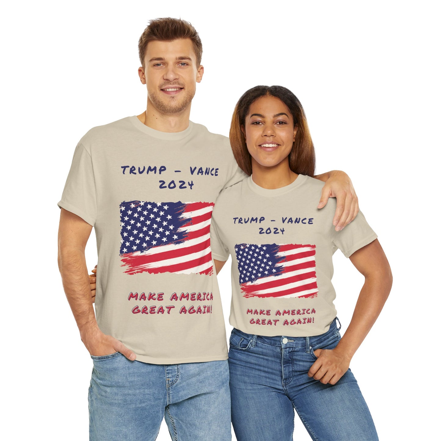 Trump Vance Unisex Heavy Cotton Tee