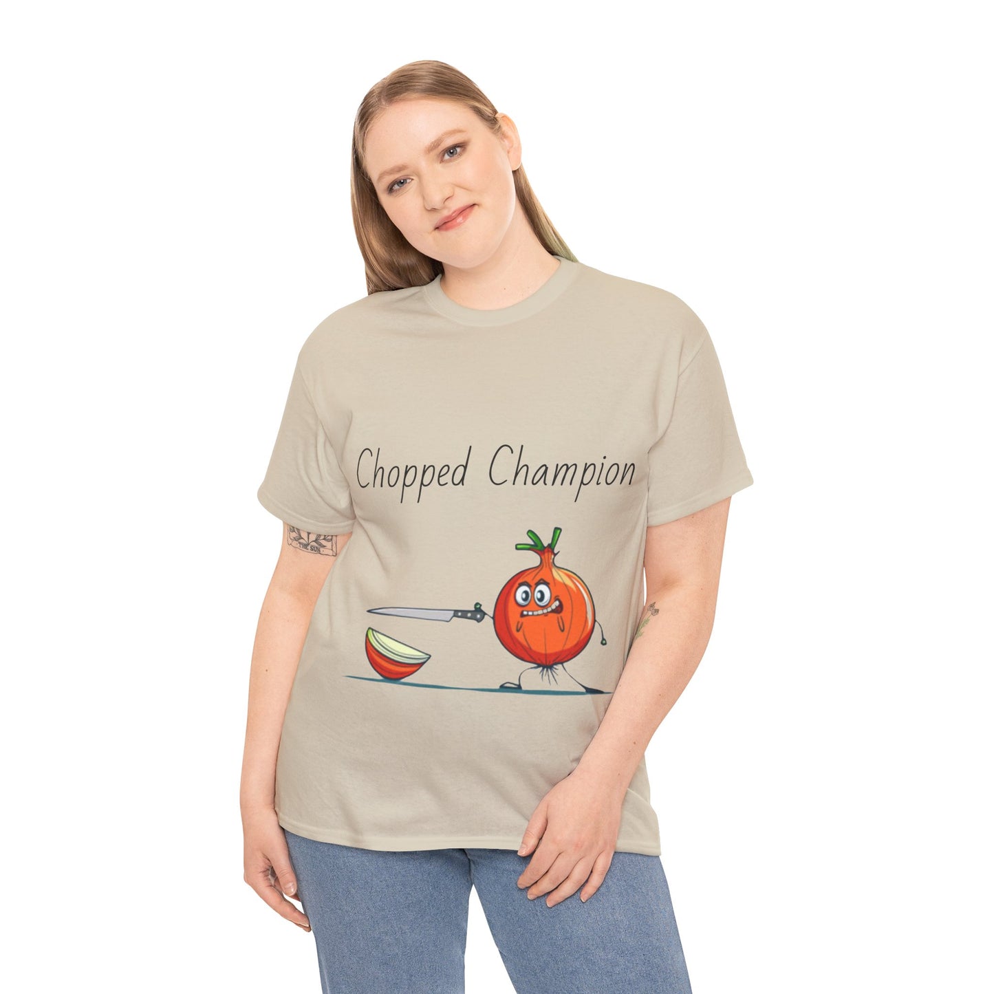 Chopped Champion Unisex Heavy Cotton Tee