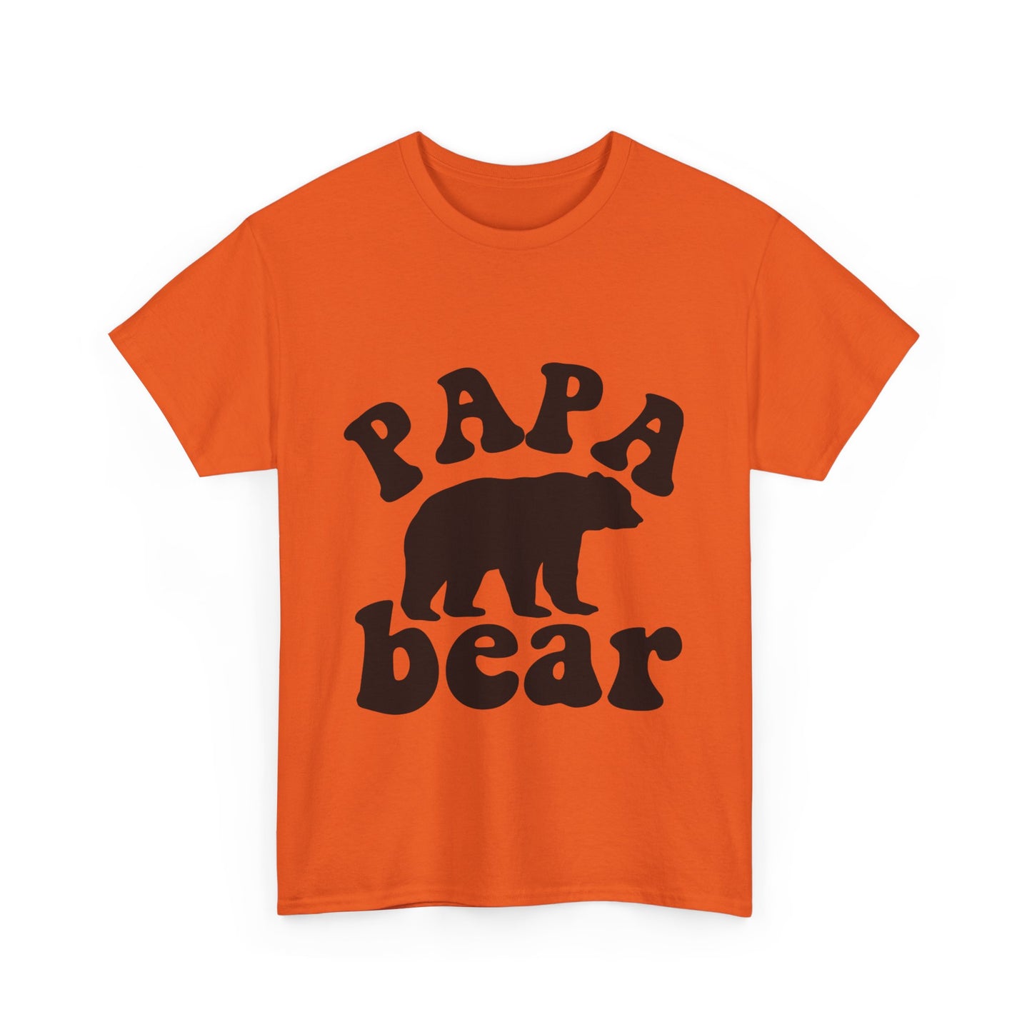 Papa Bear Unisex Heavy Cotton Tee