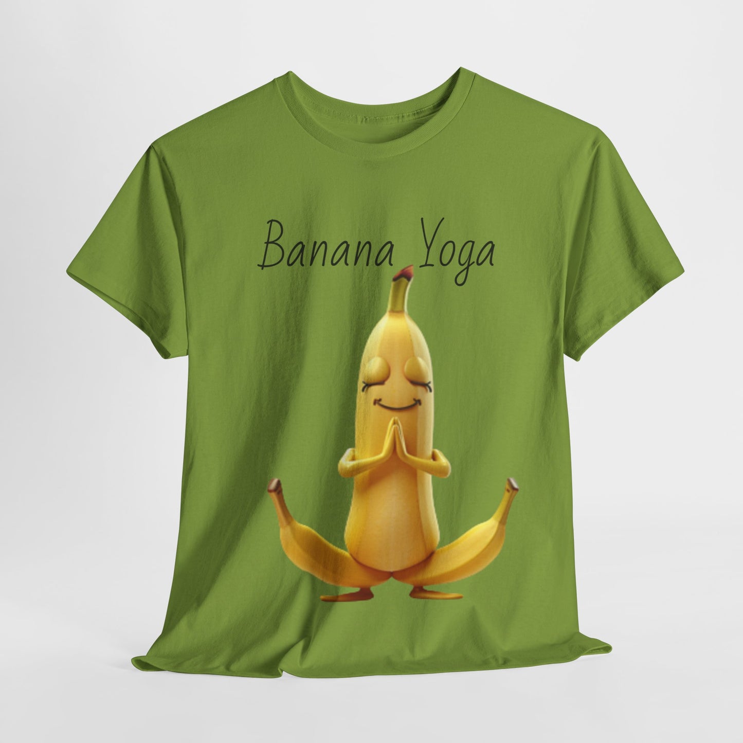 Banana Yoga Unisex Heavy Cotton Tee