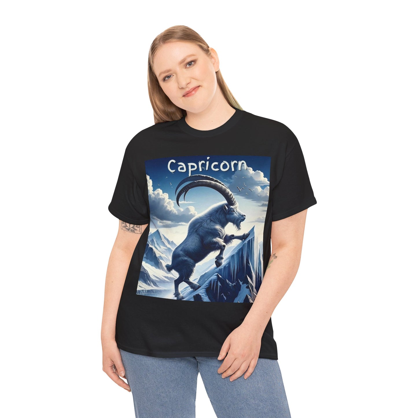 Capricorn Unisex Heavy Cotton Tee