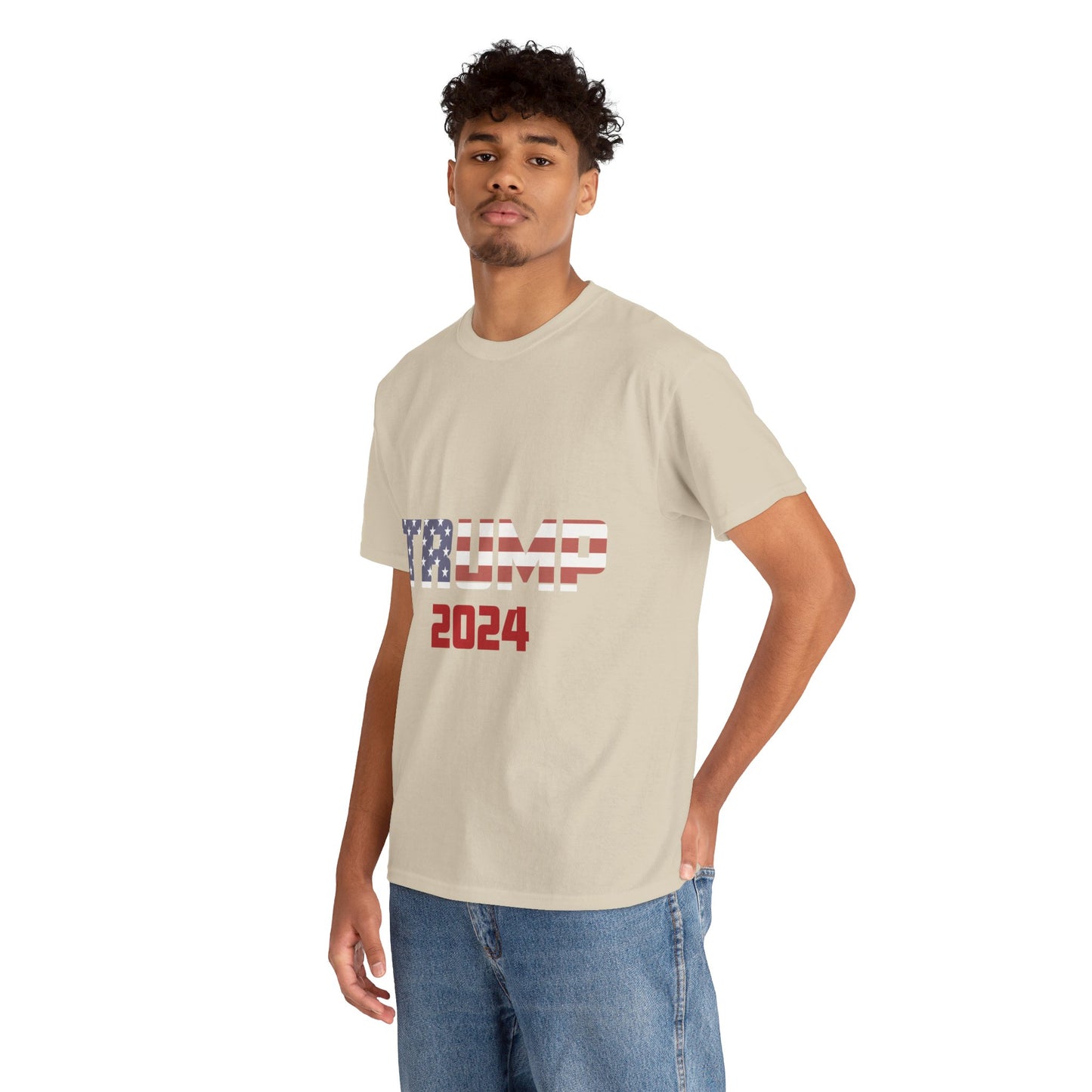 Trump 2024 B Unisex Heavy Cotton Tee