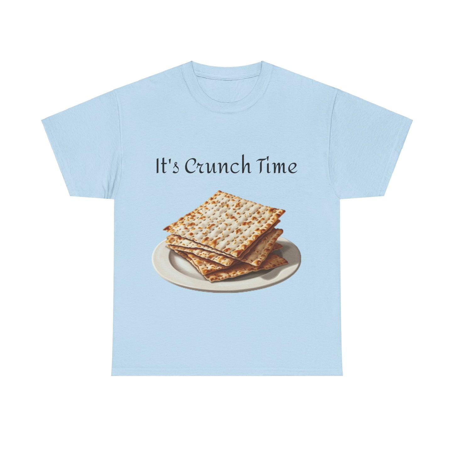 It's Crunch Time Matza Unisex Heavy Cotton Tee