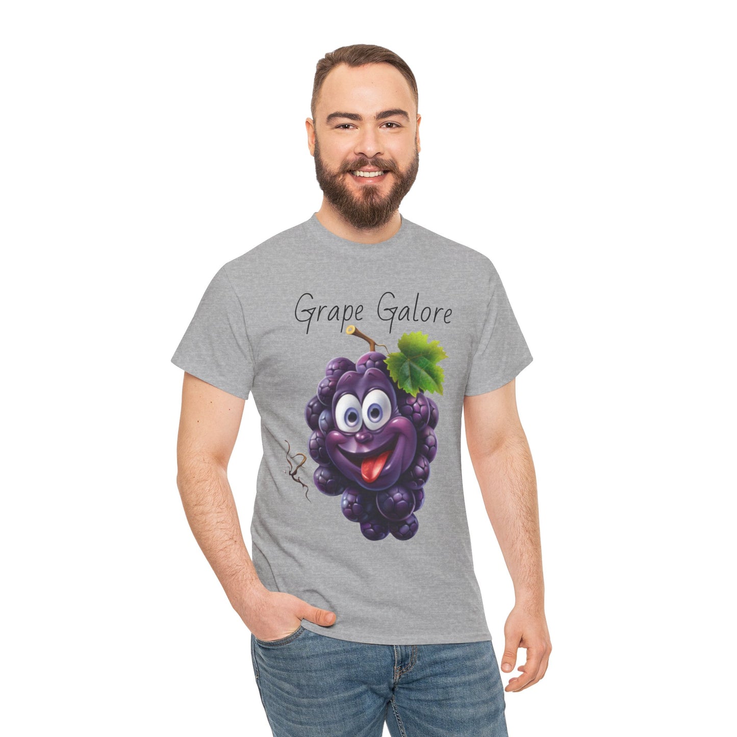 Grape Galore Unisex Heavy Cotton Tee