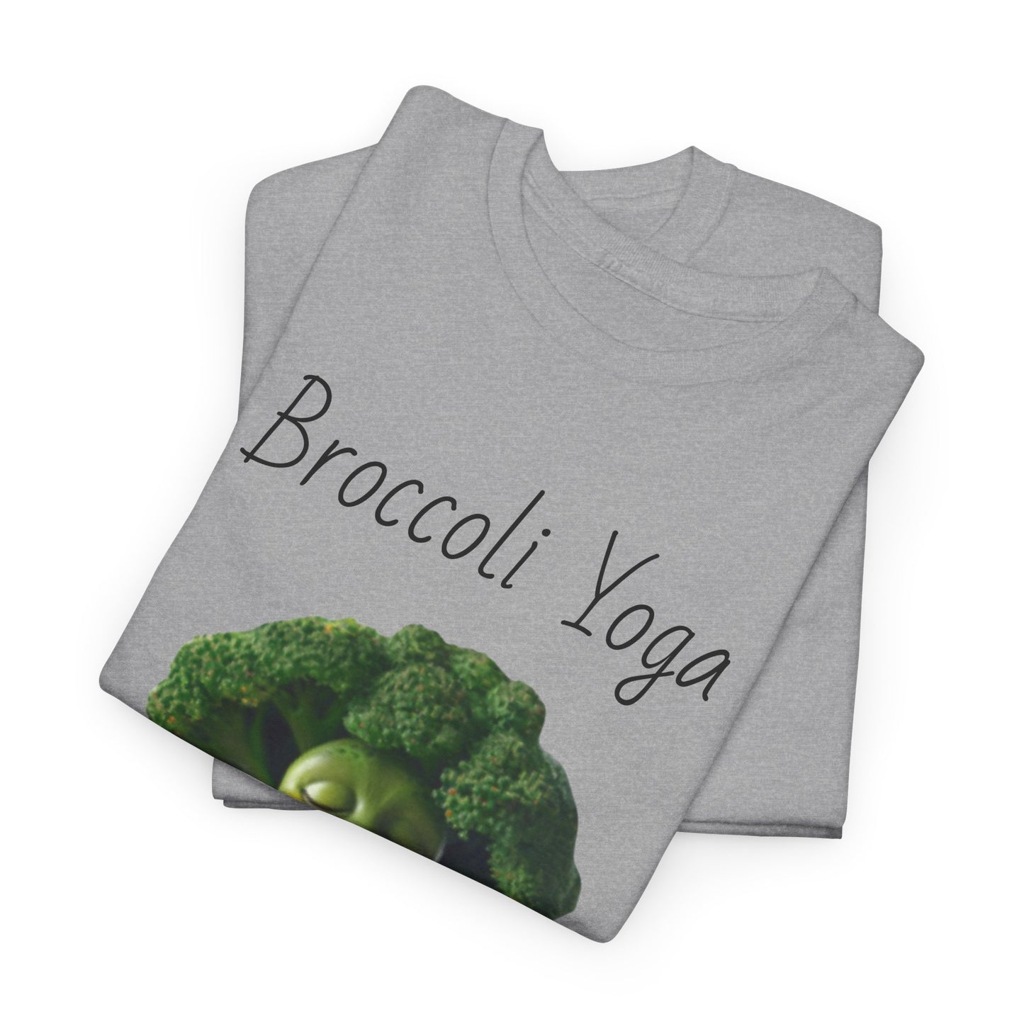 Broccoli Yoga Unisex Heavy Cotton Tee