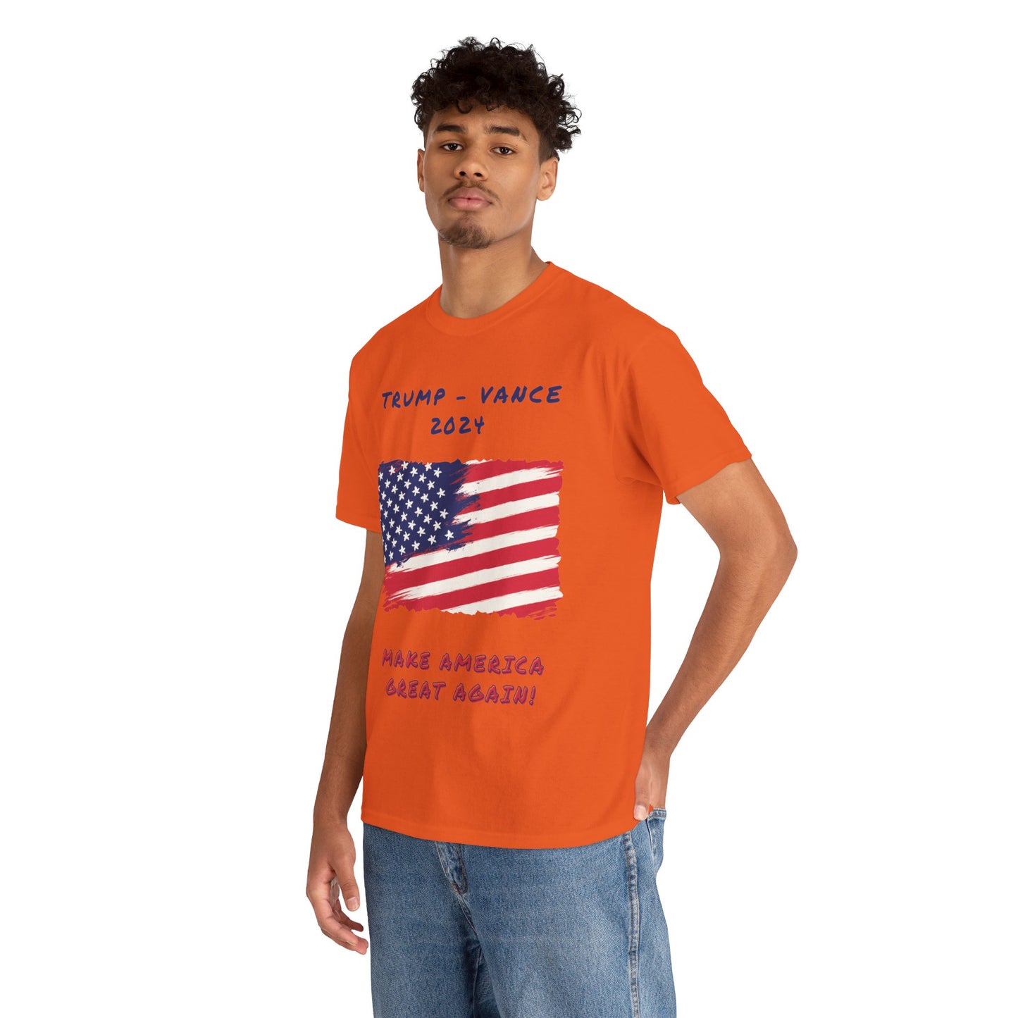 Trump Vance Unisex Heavy Cotton Tee