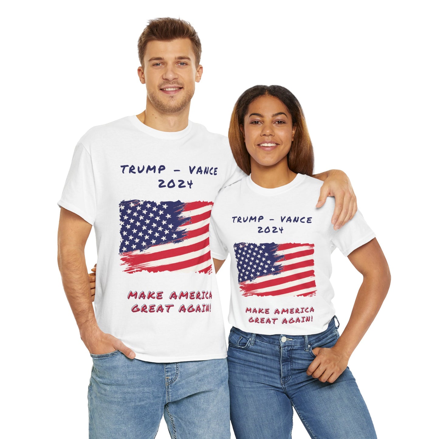 Trump Vance Unisex Heavy Cotton Tee