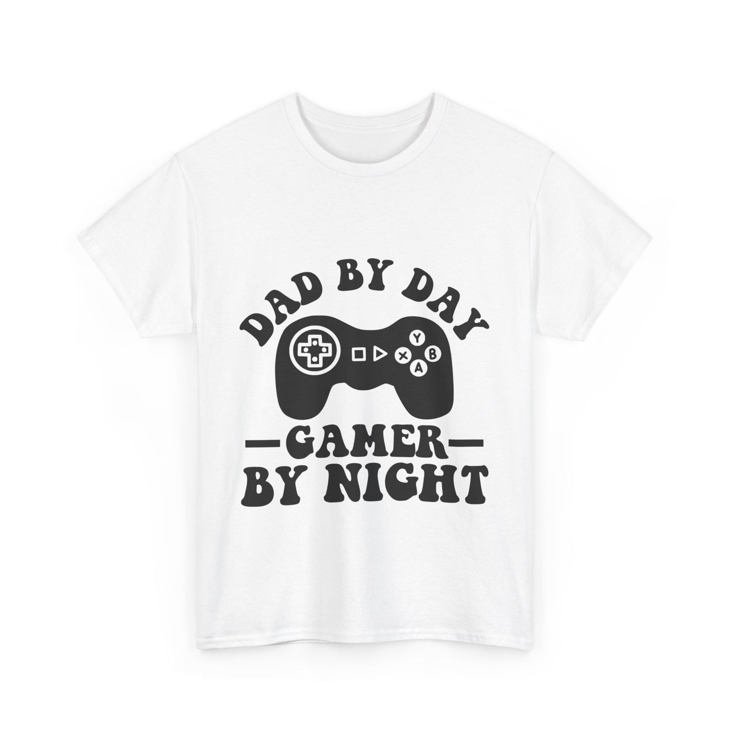 Gamer By Night Unisex Heavy Cotton Tee