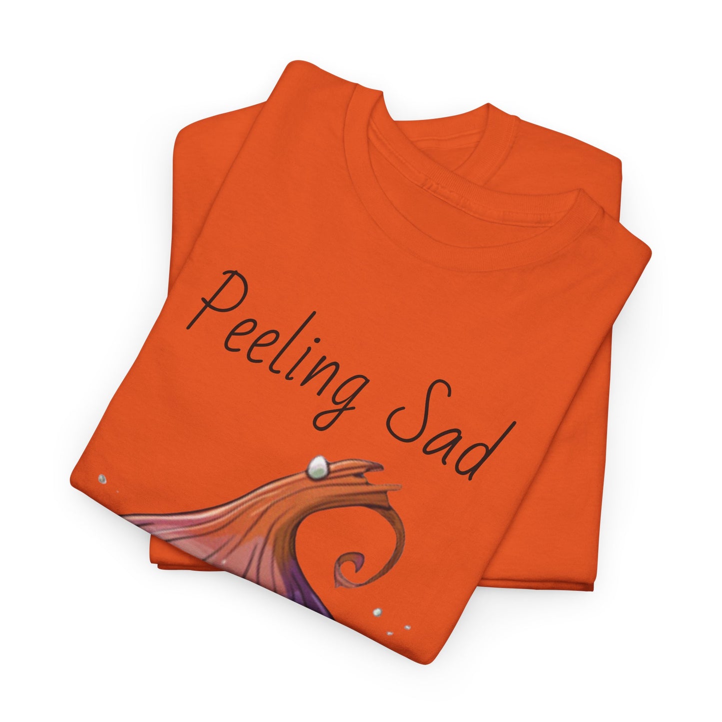 Peeling Sad Unisex Heavy Cotton Tee