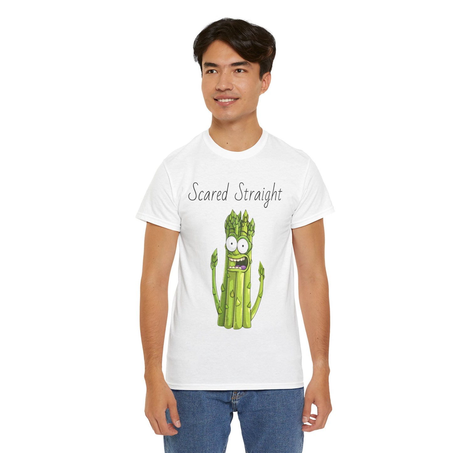 Scared Straight Unisex Heavy Cotton Tee