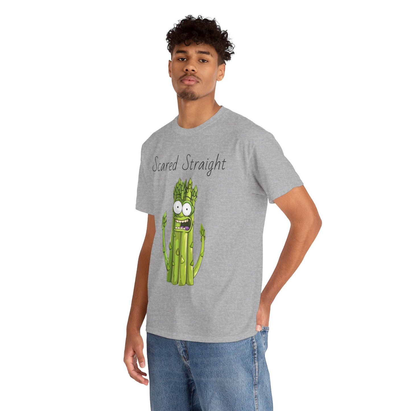 Scared Straight Unisex Heavy Cotton Tee