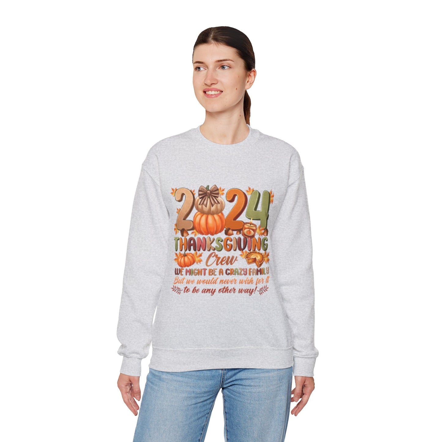 Thanksgiving Crew 2024 Unisex Heavy Blend™ Crewneck Sweatshirt