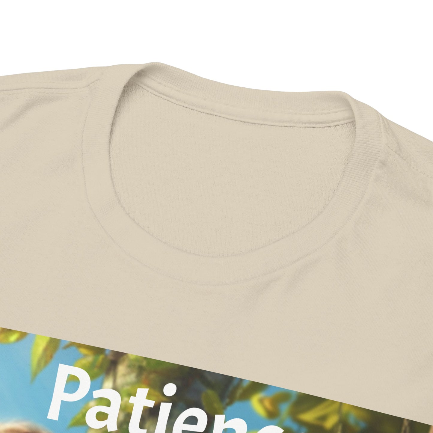 Sloth Patience Unisex Heavy Cotton Tee