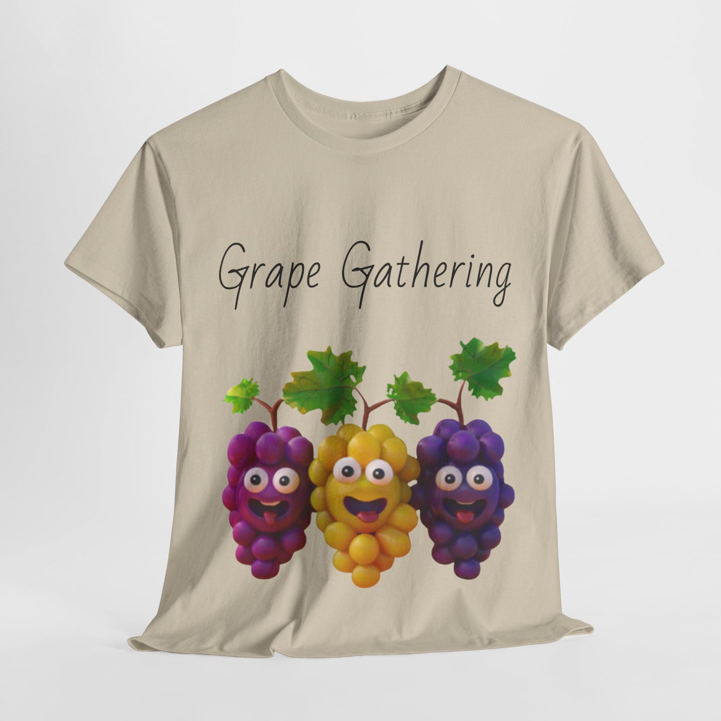 Grape Gathering Unisex Heavy Cotton Tee