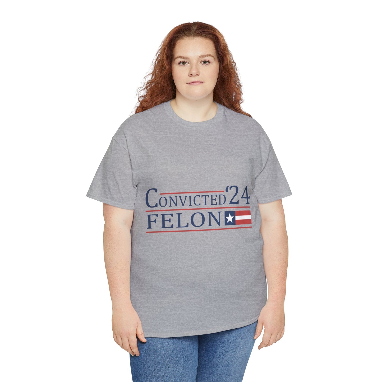 Convicted Felon Unisex Heavy Cotton Tee