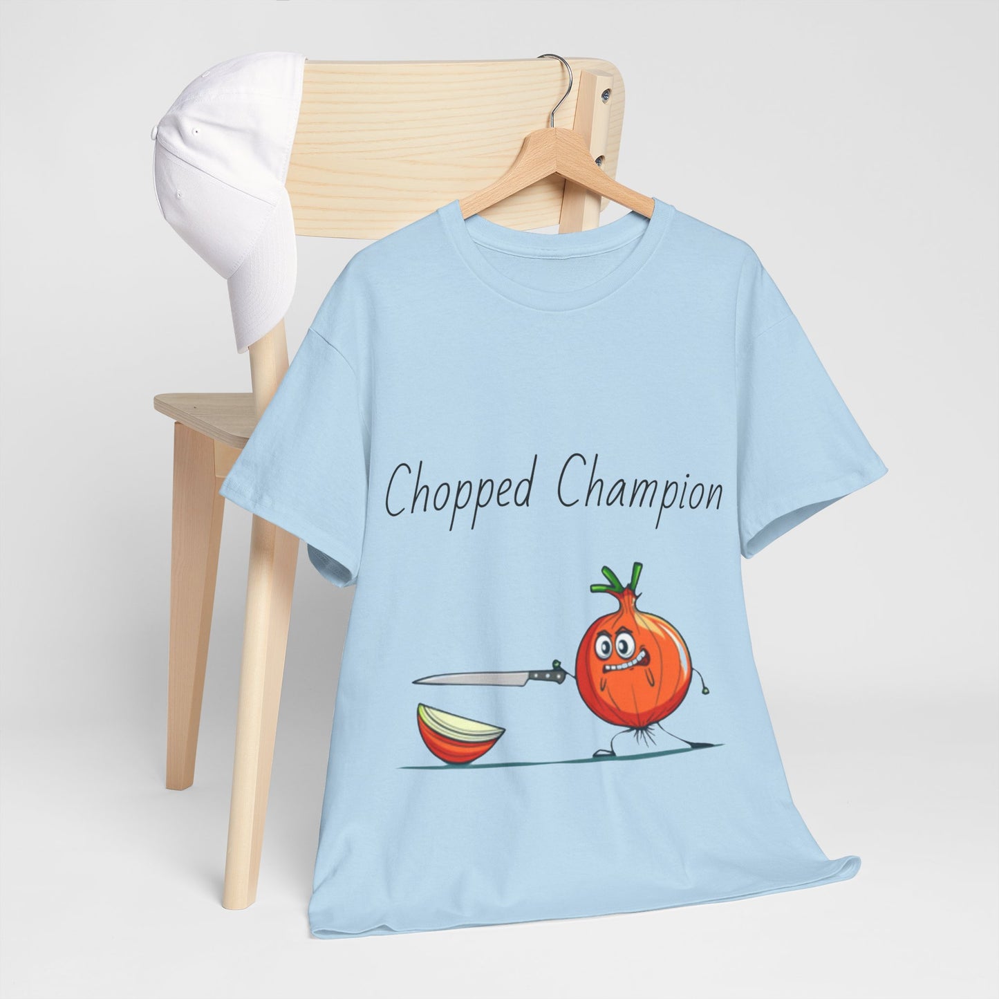 Chopped Champion Unisex Heavy Cotton Tee