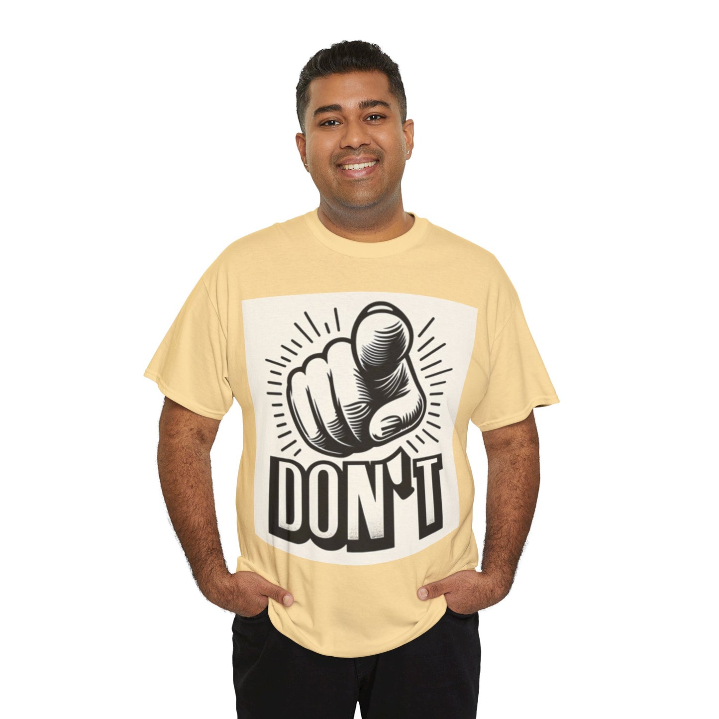 Don't Finger Unisex Heavy Cotton Tee