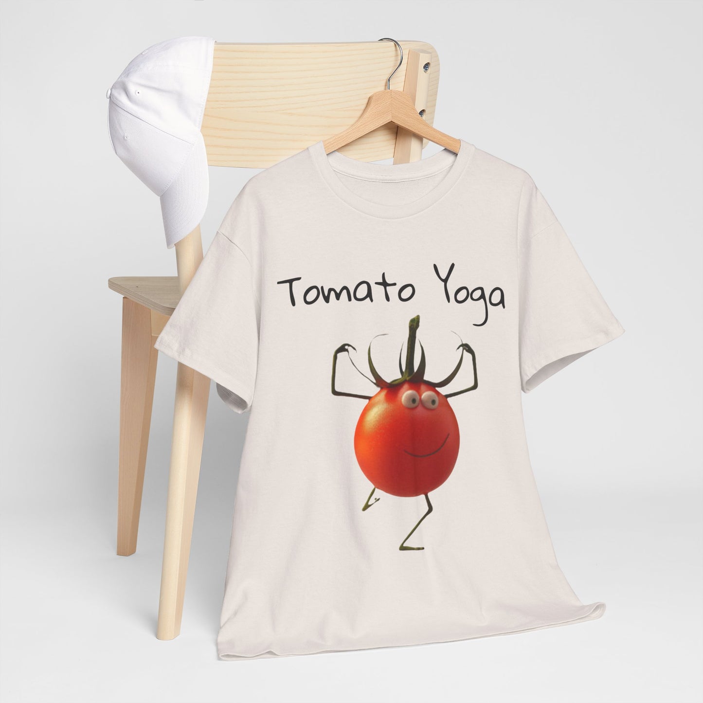 Tomato Yoga Unisex Heavy Cotton Tee