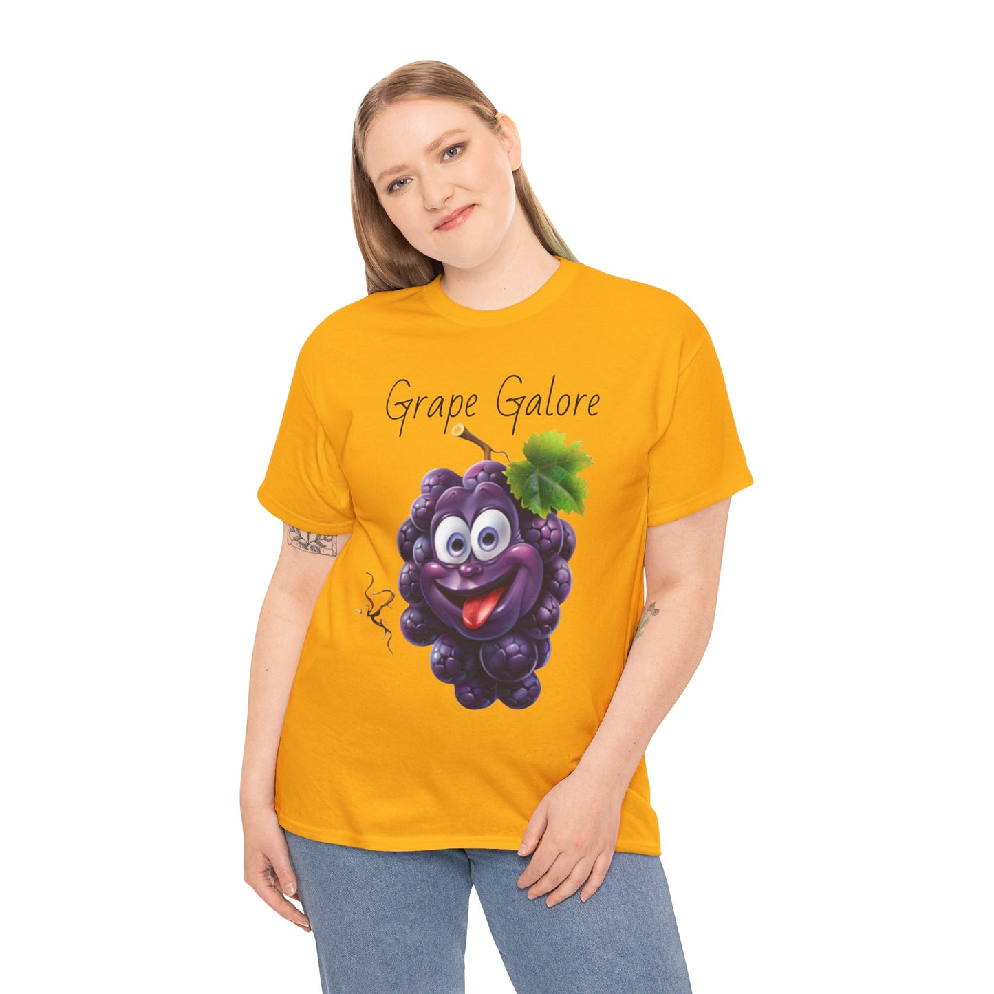 Grape Galore Unisex Heavy Cotton Tee