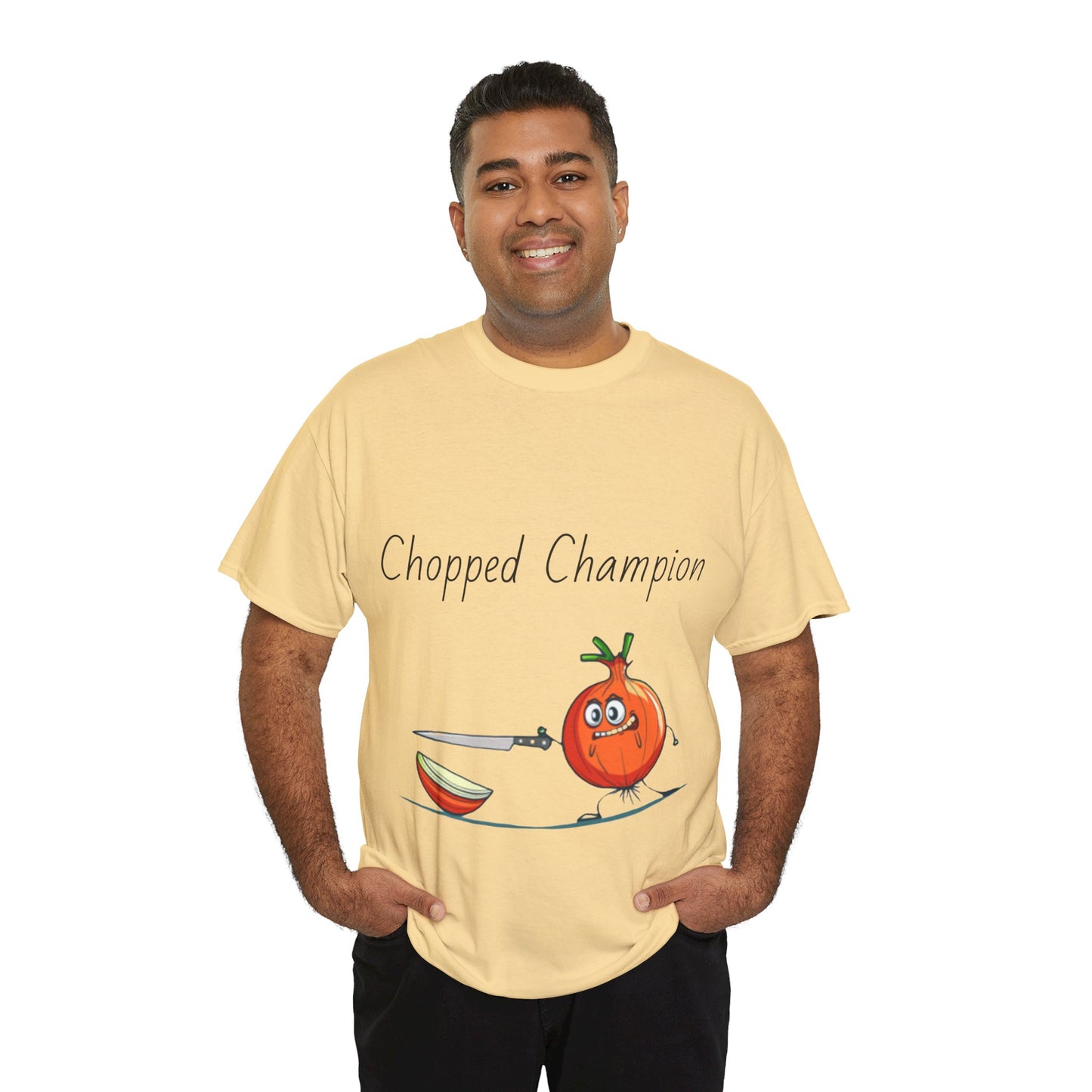 Chopped Champion Unisex Heavy Cotton Tee