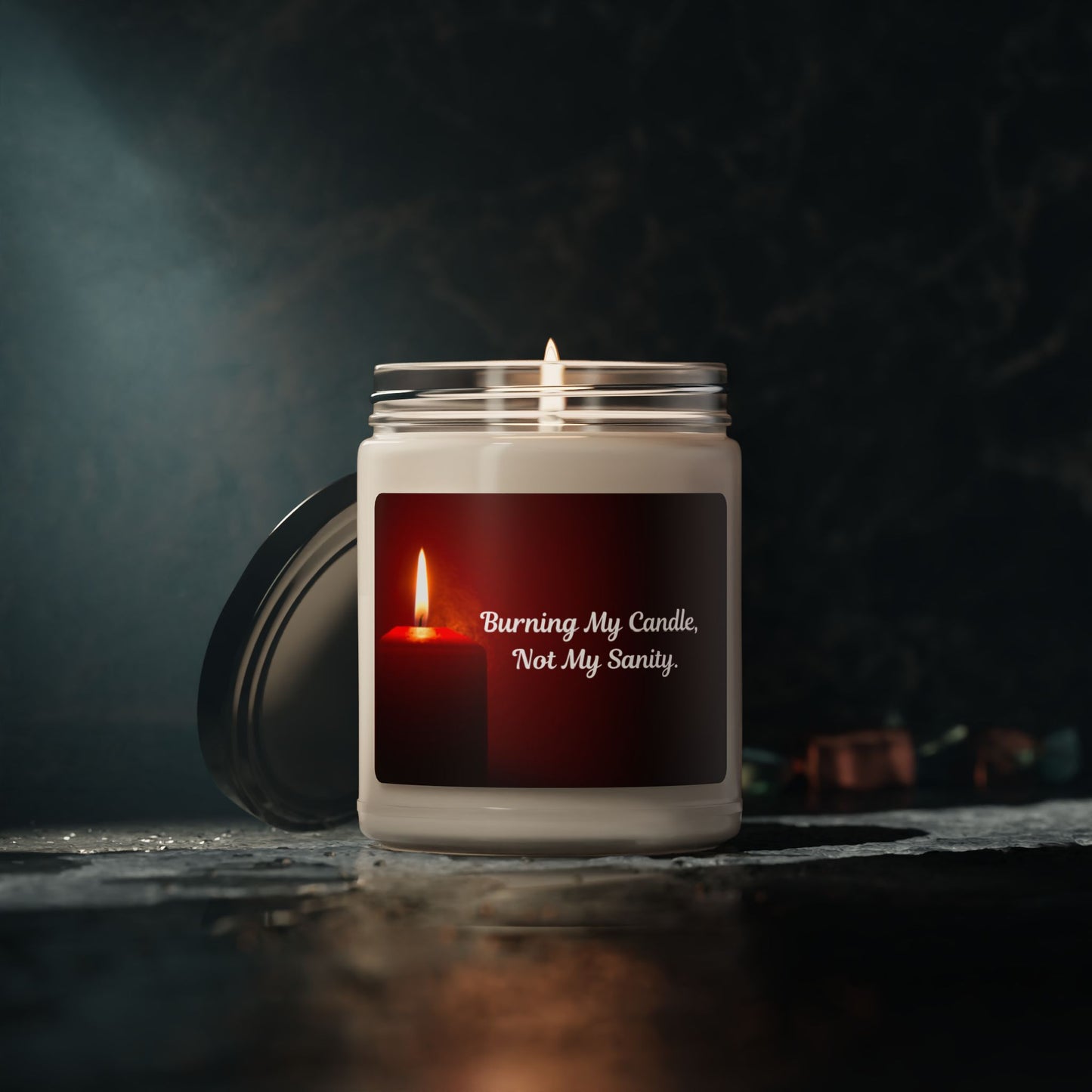 Burning My Candle Not My Sanity Scented Soy Candle, 9oz