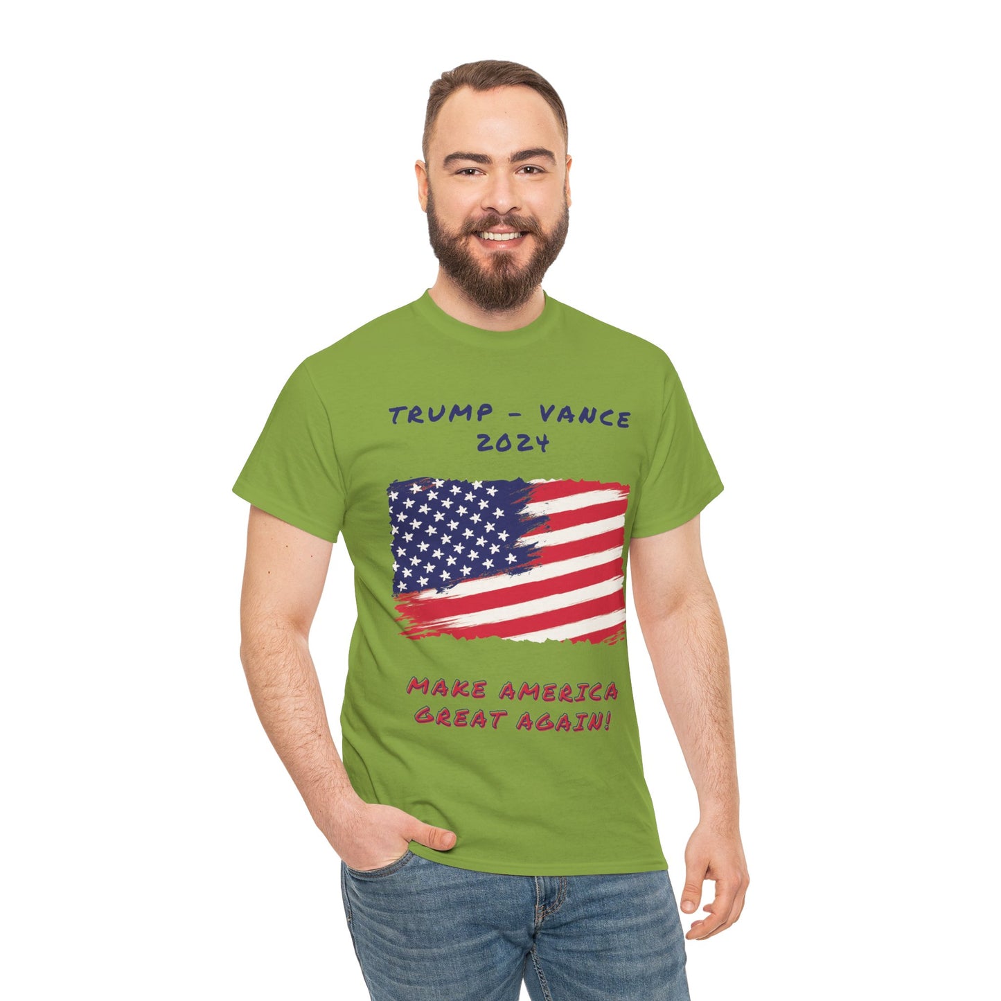 Trump Vance Unisex Heavy Cotton Tee